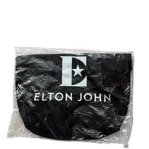 New in Package Elton John VIP Farewell Yellow Brick Road Tour Black Tote Bag